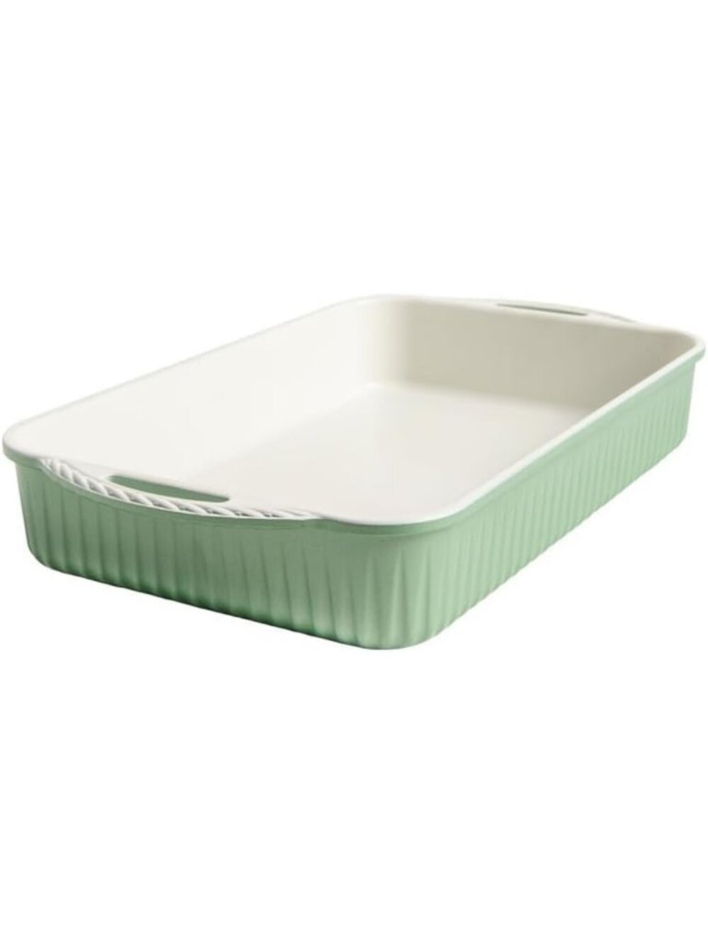 7x11 Inch Rectangular Baker - Nonstick Cardamom Bakeware for Perfect Desserts